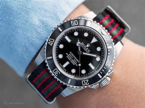 rolex sub on nato